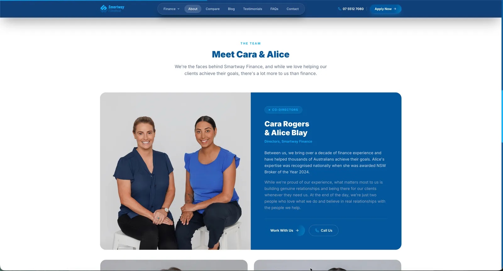 Smartway Finance brokerage website
